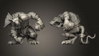 Military figurines TORCHLIGHT SEWERS 3d model