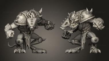 Military figurines TORCHLIGHT SEWERS 3d model
