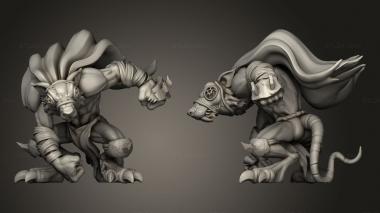 Military figurines TORCHLIGHT SEWERS RNR 3d model