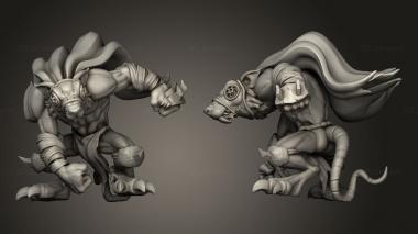 Military figurines TORCHLIGHT SEWERS RNR 3d model