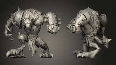 Military figurines TORCHLIGHT SEWERS RTR 3d model