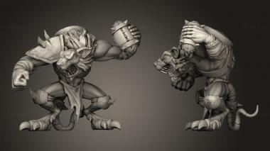 Military figurines TORCHLIGHT SEWERS TH 3d model
