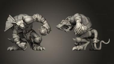 Military figurines TORCHLIGHT SEWERS TH 3d model