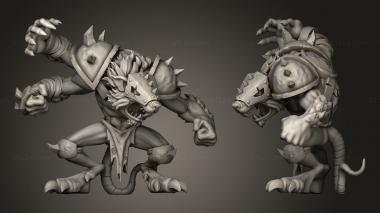 Military figurines TORCHLIGHT SEWERS TWO 3d model
