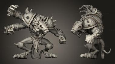 Military figurines TORCHLIGHT SEWERS TWO 3d model