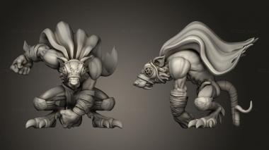 Military figurines TORCHLIGHT SEWER RNR 3d model