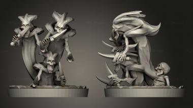 Military figurines covenant cursed souls 3d model