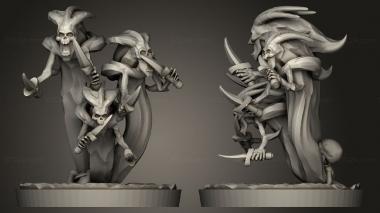 Military figurines covenant cursed souls 3d model