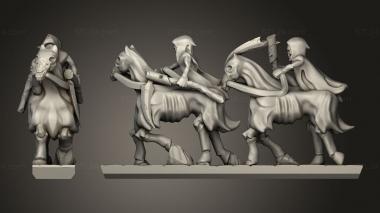 Military figurines covenant deadriders 3d model
