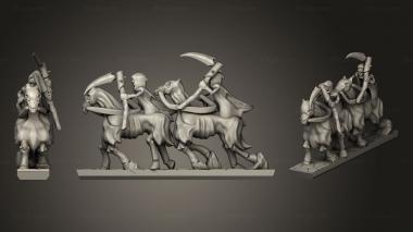 Military figurines covenant deadriders 3d model