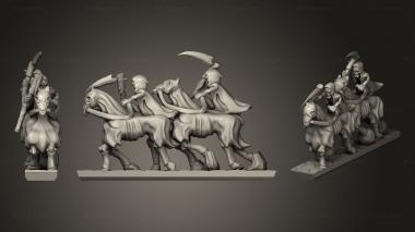 Military figurines covenant deadriders 3d model