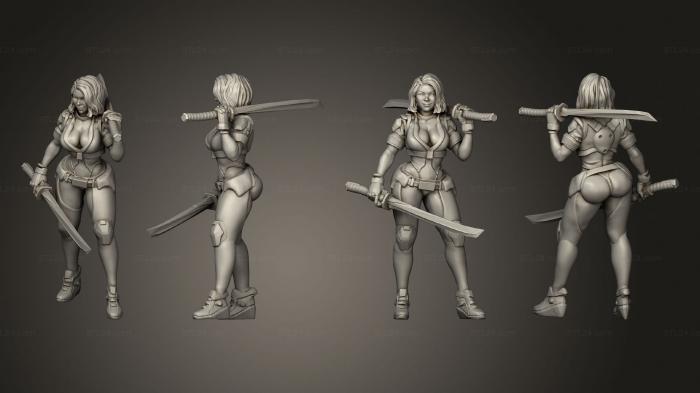 Military figurines (AGENT ZELLE 001, STKW_2235) 3D models for cnc