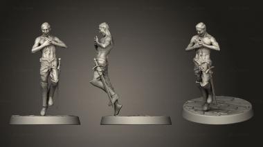 Military figurines Tormented Iron 3d model