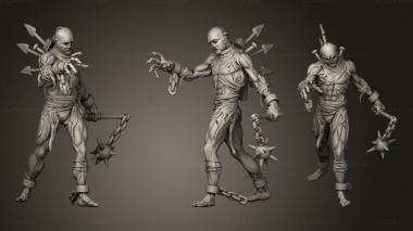 Military figurines Tormented Souls 3d model