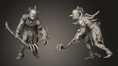 Military figurines Tormented Souls 3d model