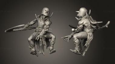 Military figurines Tormented Souls 3d model