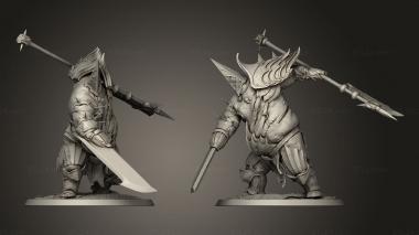 Military figurines Tormentor Attack Ported Attack 3d model