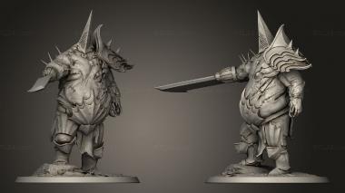 Military figurines Tormentor Point proted 3d model