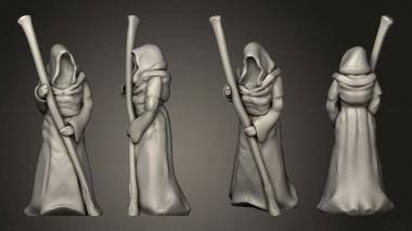 Military figurines townsfolk starter ferryman 3d model