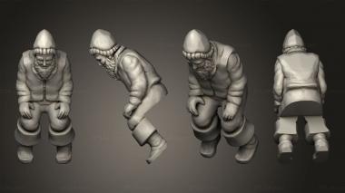 Military figurines townsfolk starter patronnochair 3d model
