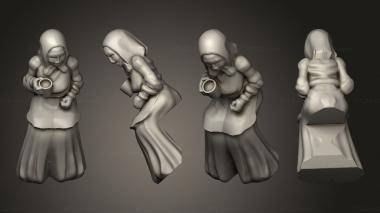 Military figurines townsfolk starter patronnochair 3d model