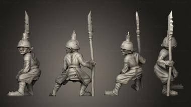 Military figurines Goblin Spin spin 3d model