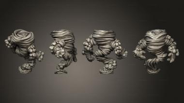 Military figurines Air Elemental Airelemental pose 1 3d model
