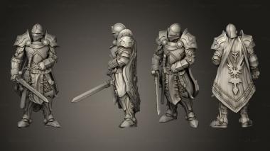 Military figurines Traveler Cape Guard 3d model