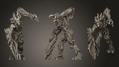 Military figurines Treant Duncan Shadow 3d model