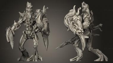 Military figurines Treant Guardian 3d model