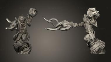 Military figurines Hunt Married Male Magic 3d model