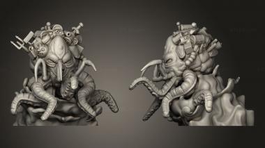 Military figurines Hunt Morkoth Emerging 3d model
