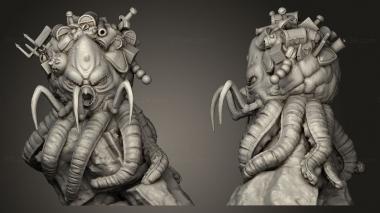 Military figurines Hunt Morkoth Rock 3d model