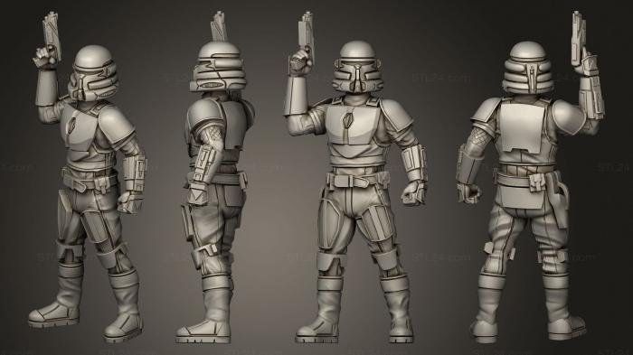 Military figurines (Airborne Helmet 2, STKW_2244) 3D models for cnc