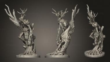 Military figurines Tree Spirit Undeath 3d model