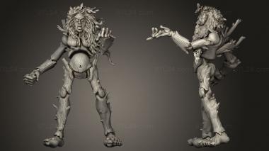 Military figurines Treefolk and Critters Ancient Treeman 3d model