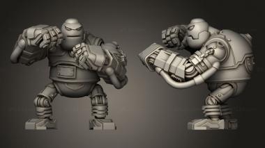 Military figurines TRIBES WARRIOR MONGRUT 3d model