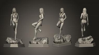Military figurines Trish Devil Cry 3d model