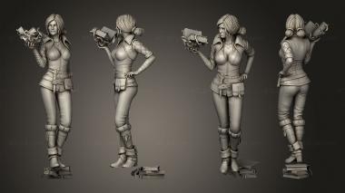 Military figurines Triss Merigold 3d model