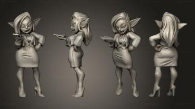 Military figurines Trixie the Office Goblin 3d model