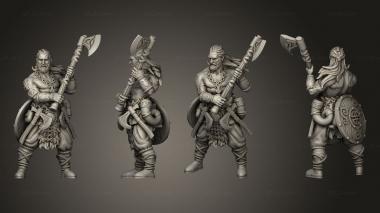 Military figurines trond the giant yer 3d model