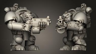 Military figurines Troops Crusader Troopa 3d model
