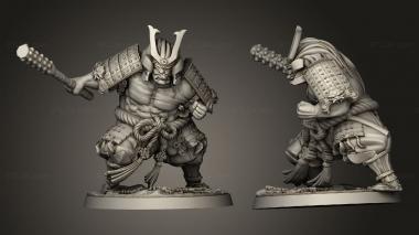 Military figurines Troopers Ogres ogre troop 3d model