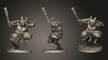 Military figurines Troopers Ogres ogre troop 3d model