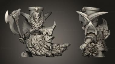 Military figurines Troops Snow White Dwarf 3d model