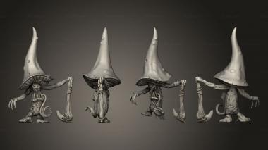 Military figurines Troops Mushroom Warrior 3d model