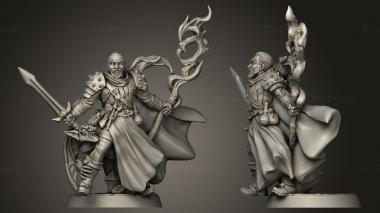 Military figurines Trouble in Taverns Wappellious Spell 3d model