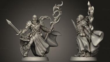 Military figurines Troubles in Taverns Heroes 3d model