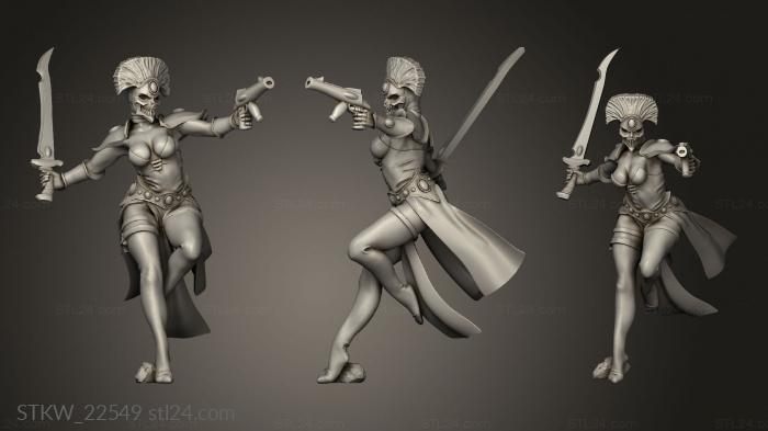 Military figurines (Troupe, STKW_22549) 3D models for cnc