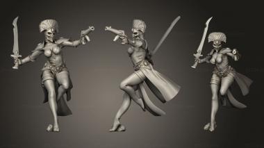 Military figurines Troupe 3d model